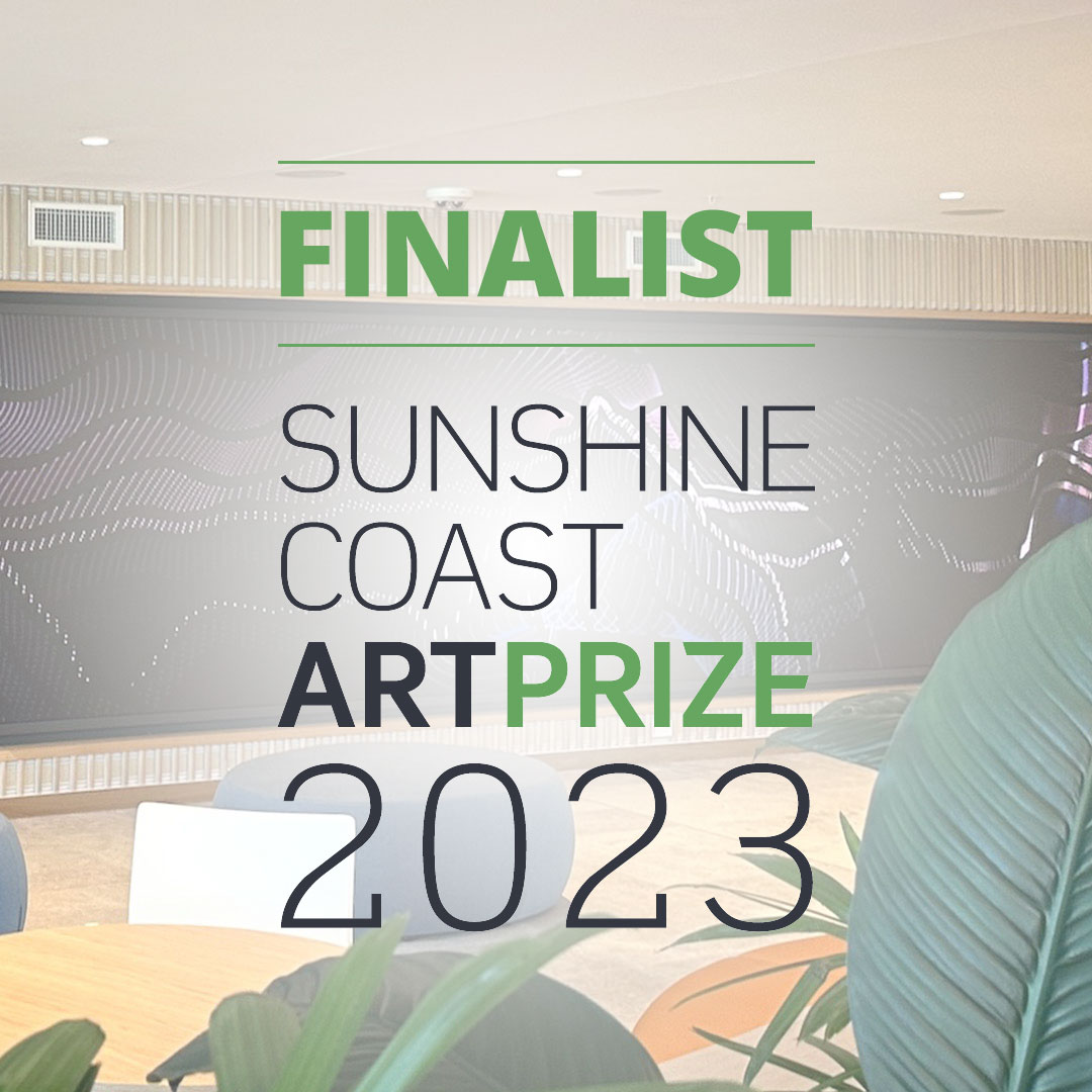 Glass Lines: Finalist in Sunshine Coast Art Prize